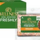 Wellness Bowl Boosters Freshly Frozen Fresh Turkey & Sweet Potatoes Dog Food, 1.75-lb bag, case of 6