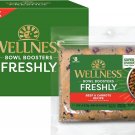 Wellness Bowl Boosters Freshly Frozen Fresh Beef & Carrots Dog Food, 1.75-lb bag, case of 6