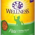 Wellness Complete Health Turkey Formula Grain-Free Canned Cat Food, 12.5-oz can, case of 24