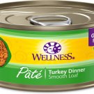 Wellness Complete Health Turkey Formula Grain-Free Canned Cat Food, 5.5-oz can, case of 24