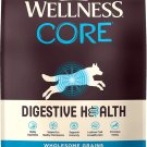 Wellness CORE Digestive Health Wholesome Grains Whitefish & Brown Rice Recipe Dry Dog Food, 22-lb