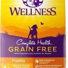 Wellness Complete Health Puppy Deboned Chicken, Chicken Meal & Salmon Meal Dry Dog Food, 24-lb