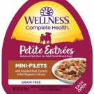 Wellness Petite Entrees Mini-Filets with Roasted Beef, Carrots Wet Dog Food, 3-oz, case of 24