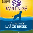 Wellness Large Breed Complete Health Adult Deboned Chicken & Brown Rice Dry Dog Food, 30-lb