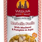 Weruva Marbella Paella with Mackerel & Pumpkin in Aspic Canned Dog Food, 14-oz, case of 12