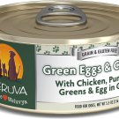 Weruva Green Eggs & Chicken with Chicken, Egg, & Greens in Gravy Canned Dog Food, 5.5-oz, case of 24