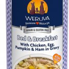 Weruva Bed & Breakfast with Chicken, Egg, Pumpkin & Ham in Gravy Canned Dog Food, 14-oz, case of 12