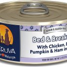 Weruva Bed & Breakfast with Chicken, Egg, Pumpkin & Ham in Gravy Canned Dog Food, 5.5-oz, case of 24