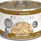 Weruva Truluxe Quick 'N Quirky with Chicken & Turkey in Gravy Canned Cat Food, 6-oz can, case of 24
