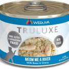 Weruva Truluxe Meow Me A River with Basa in Gravy Grain-Free Canned Cat Food, 6-oz can, case of 24