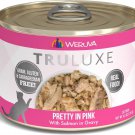 Weruva Truluxe Pretty In Pink with Salmon in Gravy Grain-Free Canned Cat Food, 6-oz can, case of 24