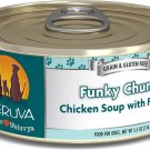 Weruva Funky Chunky Chicken Soup with Pumpkin Grain-Free Canned Dog Food, 5.5-oz, case of 24