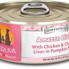 Weruva Amazon Livin' with Chicken & Chicken Liver Canned Dog Food, 5.5-oz, case of 24