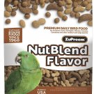 ZuPreem NutBlend Flavor with Natural Nut Flavors Daily Parrot & Conure Bird Food, 17.5-lb bag