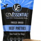 Vital Essentials Beef Patties Grain-Free Freeze-Dried Raw Dog Food, 30-oz bag