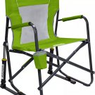 GCI Outdoor Freestyle Rocker Mesh Chair, Kelly Green