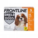 FRONTLINE Shield Flea & Tick Treatment for Small Dogs 11-20 lbs., Count of 6