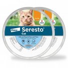Seresto Elanco Vet-Recommended Flea and Tick Prevention Collar for Cats, Count of 2