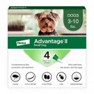 Advantage II Vet-Recommended Flea Treatment & Prevention for Small Dogs, Count of 4