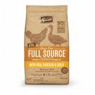 Merrick Full Source Grain Free Raw-Coated Kibble With Real Chicken & Duck Dry Dog Food, 20 lbs.