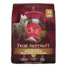 Purina ONE True Instinct With A Blend of Real Turkey and Venison Dry Dog Food, 36 lbs.