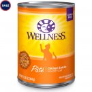 Wellness Complete Health Natural Grain Free Chicken Pate Wet Cat Food, 12.5 oz., Case of 12