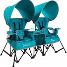 Baby Delight Go With Me Duo Deluxe Portable Double Chair, Teal