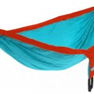 ENO DoubleNest Hammock, Aqua/Red