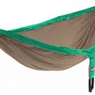 ENO DoubleNest Hammock, Emerald/Khaki