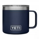 2 pcs YETI 14 oz. Rambler Mug with MagSlider Lid, Navy