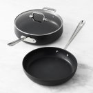 All-Clad HA1 Hard Anodized Nonstick Covered Sauté & Fry Pan 3-Piece Cookware Set