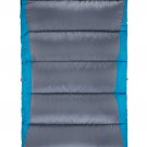 Coleman Autumn Glen 30°F Big & Tall Sleeping Bag, Grey/Blue, Bag Size: Long Extra Wide