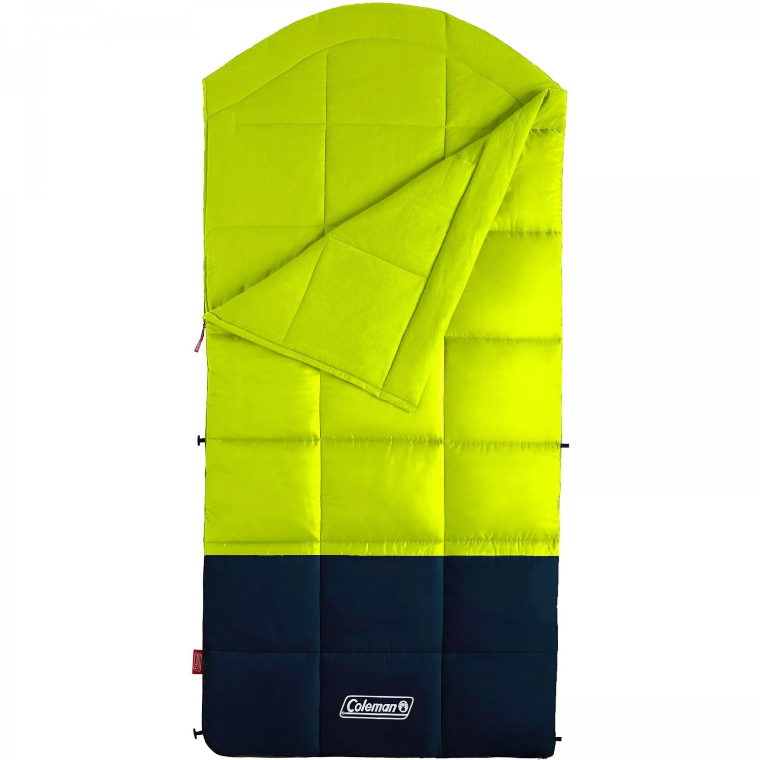 Coleman Kompact 40 Big & Tall Contour Sleeping Bag, Green