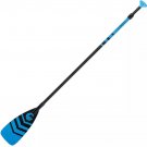 Connelly Carbon Adjustable Stand-Up Paddle Board Paddle, Bright Blue/Black, Length: Adjustable