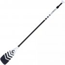 Connelly Carbon Adjustable Stand-Up Paddle Board Paddle, White/Black, Length: Adjustable