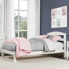 Brodey Twin Solid Wood Platforms Bed by Harriet Bee, White