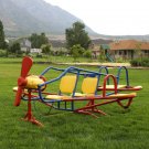 Lifetime 7 Seat Teeter Totter, Red/Blue/Yellow