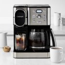 Cuisinart Coffee Center 2-in-1 Coffee Maker with Over Ice, Silver