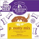 Old Mother Hubbard by Wellness P-Nutty Assorted Mix Natural Small Biscuits Dog Treats, 20-lb box