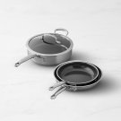 GreenPan Premiere Stainless-Steel Ceramic Nonstick 4-Piece Cookware Set