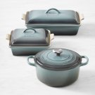 Le Creuset Signature Enameled Cast Iron 6-Piece Cookware and Bakeware Set, Ocean