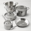 Williams Sonoma Thermo-clad Stainless-Steel 8-Piece Cookware Set