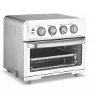 Cuisinart Stainless Steel Air Fryer Toaster Oven with Grill, White