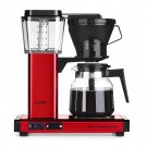 Moccamaster by Technivorm KB-741-AO Coffee Maker with Glass Carafe, Metallic Red