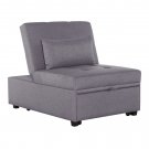 Carter Sleeper Chair, Gray