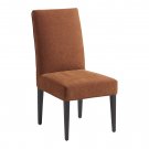 Bridget Upholstered Dining Chair Set of 2, Rust