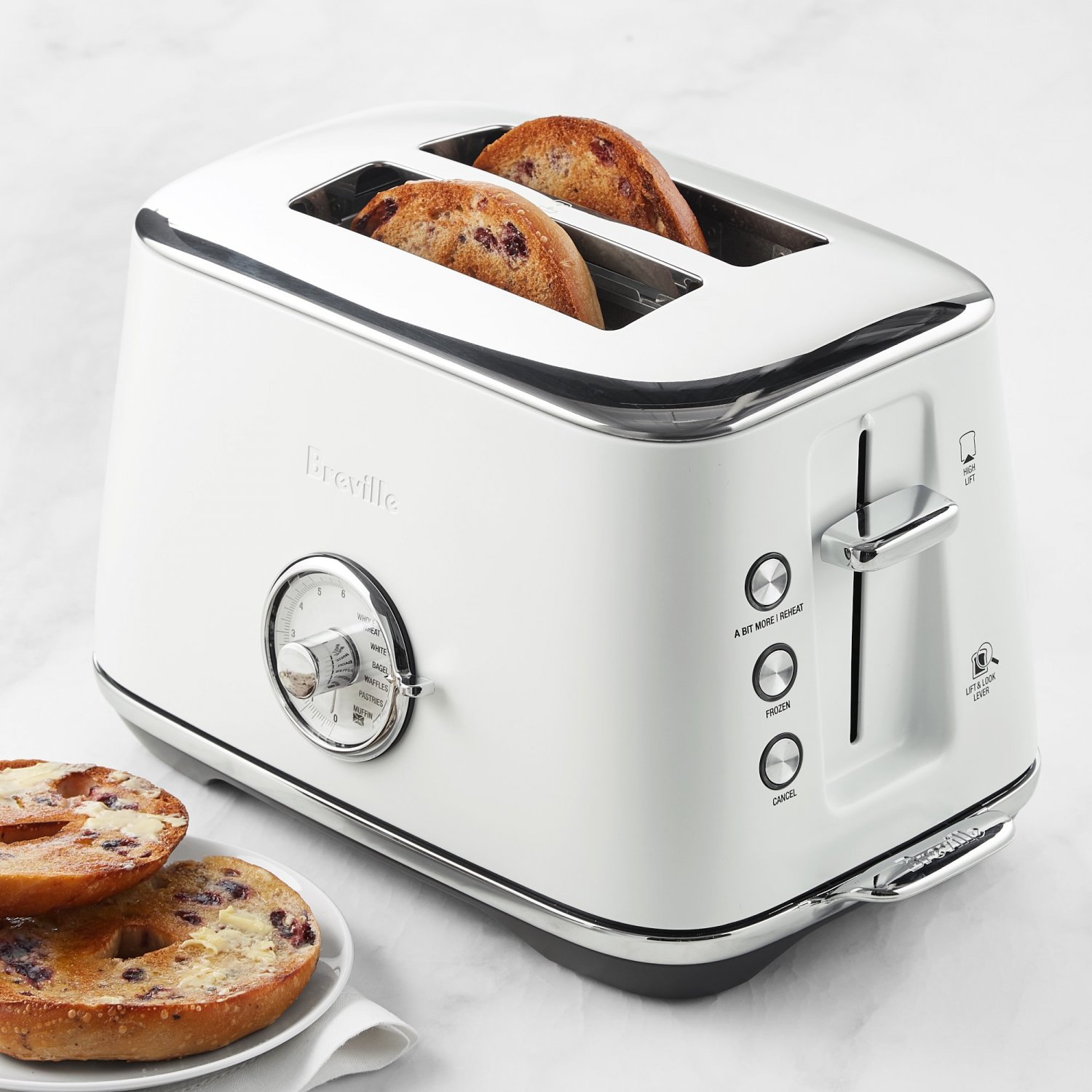 Breville 2Slice Luxe Toaster, Sea Salt