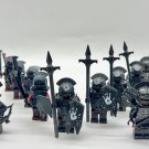 12pcs The Lord of the Rings Uruk-hai Heavy Infantry Archers Orc Army Minifigures