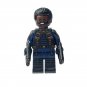 5pcs Suicide Squad DC Comics Superhero Rick Flag King Shark Minifigures Toys