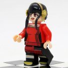 Anime Spy x Family Yor Forger (Red Dress) Custom Minifigures Accessories Toys